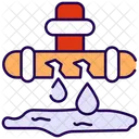 Cracked pipe  Icon