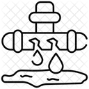Cracked pipe  Icon
