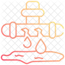 Cracked pipe  Icon