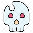 Cracked Skull Icon