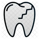 Cracked Teeth Thoot Crack Icon