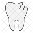 Cracked Teeth  Icon