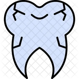 Cracked Tooth  Icon