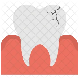 Cracked Tooth  Icon