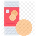 Cracker Packet Cracker Food Icon