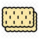 Crackers Food Snack Icon