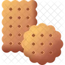 Crackers Indian Food Icon