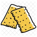 Snacks Crackers Refreshments Icon