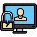 Cracking Hacker Password Icon