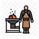 Forge Blacksmith Anvil Symbol