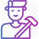 Craftsman Workshop Hammer Icon
