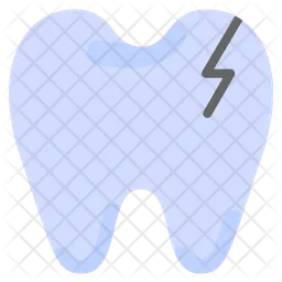 Craked teeth  Icon