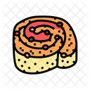 Cranberry Bun Food Icon