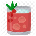 Cranberry Cocktail Berry Juice Berry Drink Icon