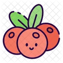 Cranberry Berry Berries Icon