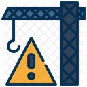 Crane Beware Construction Icon