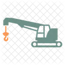 Crane Construction Truck Icon
