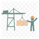Crane Construction Architecture Icon