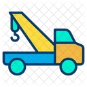Tow Car Tow Truck Towing Car Icon