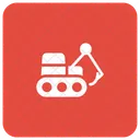 Lifter Forklift Crane Icon