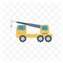 Crane Vehicle Cargo Icon