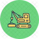 Crane Construction Industry Icon