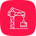 Crane Construction Construction Crane Icon