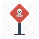 Crane Danger Effrayant Icon