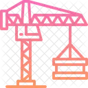 Crane Construction Contrainer Icon