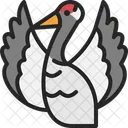 鶴鳥  アイコン