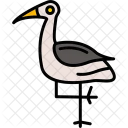 Crane bird  Icon