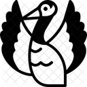 Crane bird  Icon