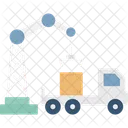Crane Box lifting  Icon