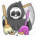 Ange De La Mort Fantome Halloween Icon