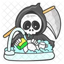 Ange De La Mort Fantome Halloween Icon