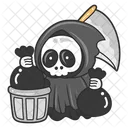 Ange De La Mort Fantome Halloween Icon