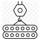 Floor Slab Square Icon