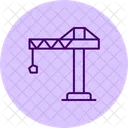 Crane Construction Equipment Icon