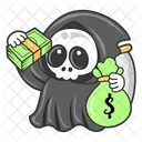 Ange De La Mort Fantome Halloween Icon