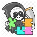 Ange De La Mort Fantome Halloween Icon