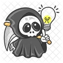 Ange De La Mort Fantome Halloween Icon