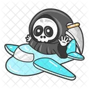 Ange De La Mort Fantome Halloween Icon