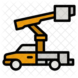 Crane Lift Truck  Icon