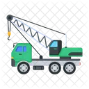 Crane Truck Crane Lorry Crane Vehicle Icon