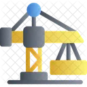 Crane Machinery Lifting Icon
