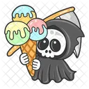 Ange De La Mort Fantome Halloween Icon