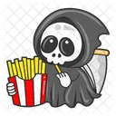 Ange De La Mort Fantome Halloween Icon