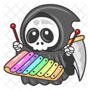 Ange De La Mort Fantome Halloween Icon