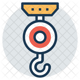 Crane Pulley Icon