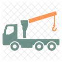 クレーン車、建設、建築 アイコン